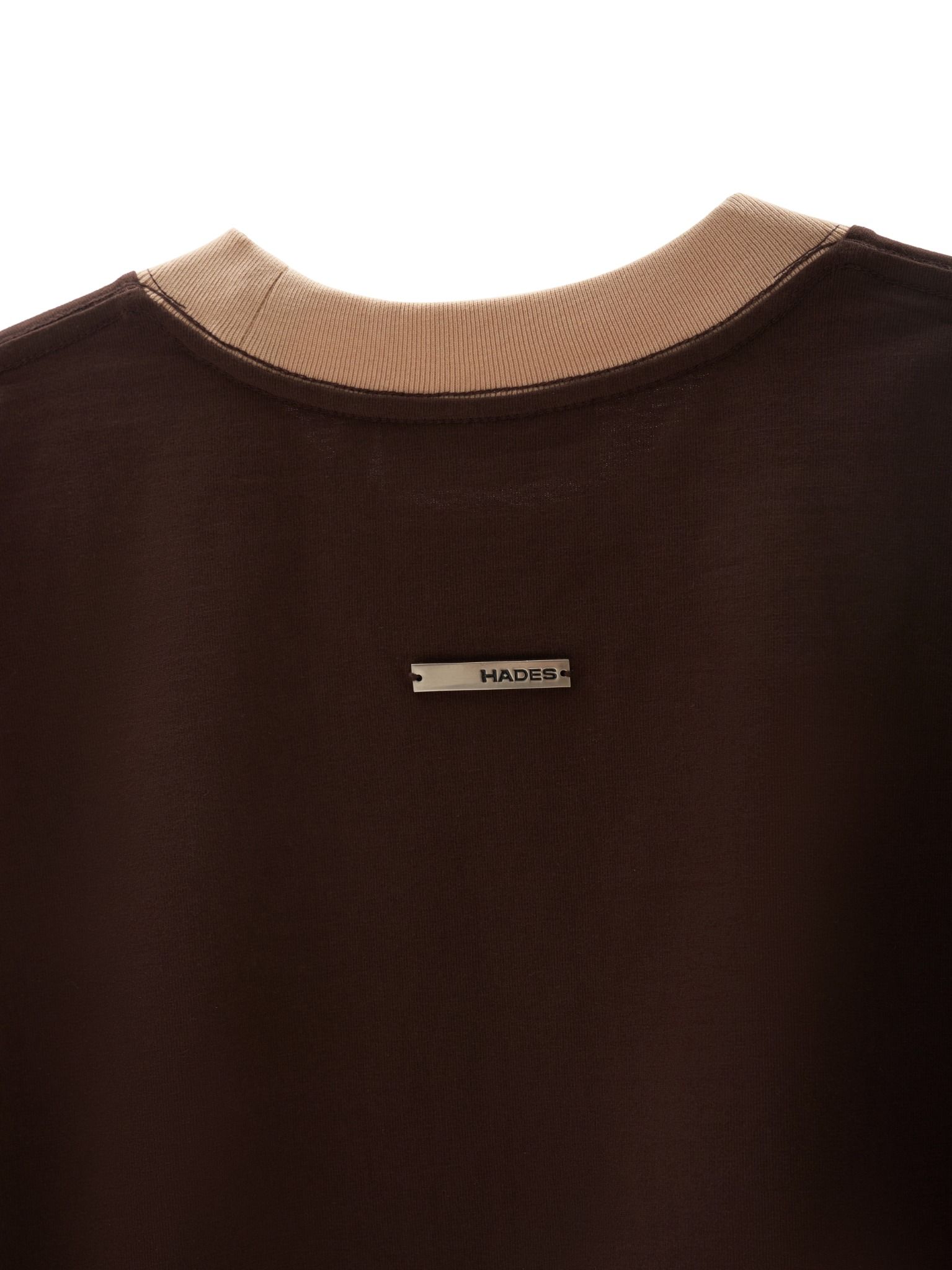  PERSPECTIVE BLUR BROWN TEE 