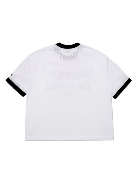  HADES WHITE MESH TEE 