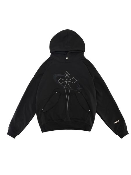  HEBREW BOXY HOODIE 