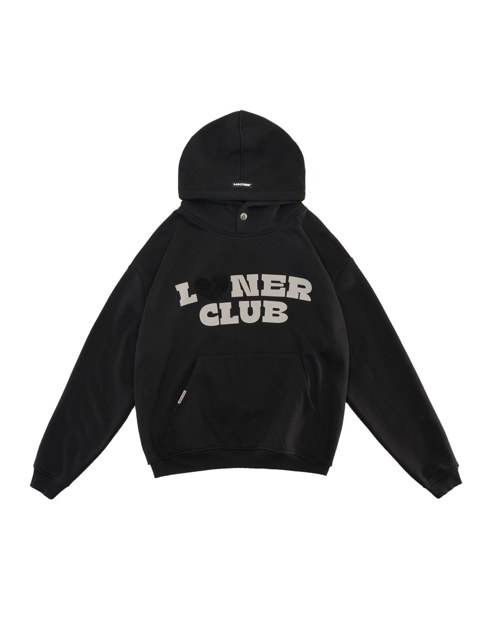  LONER CLUB BOXY HOODIE 