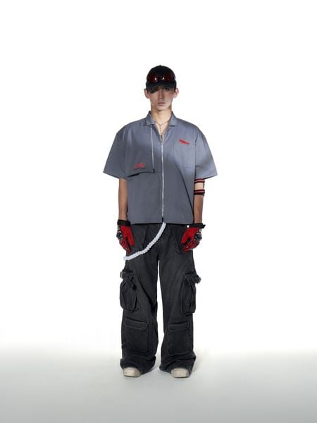  TRACER SLEEVES BOXY SHIRT 