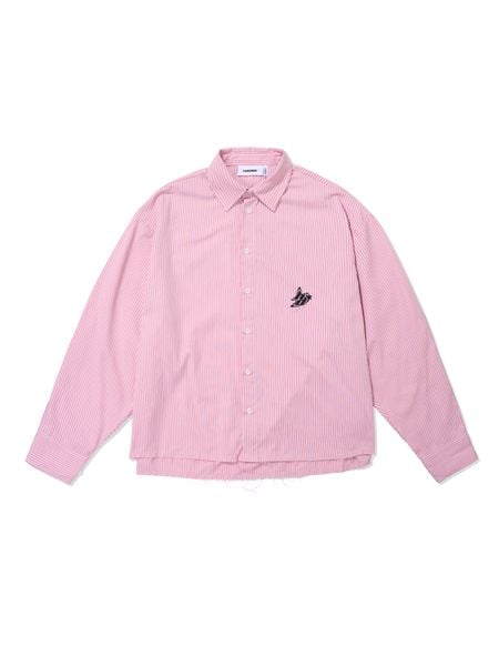  HADES STRIPED PINK SHIRT 