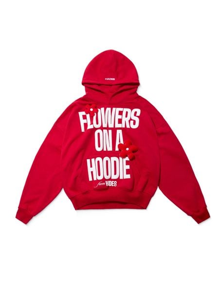  HADES FLEURS RED HOODIE 