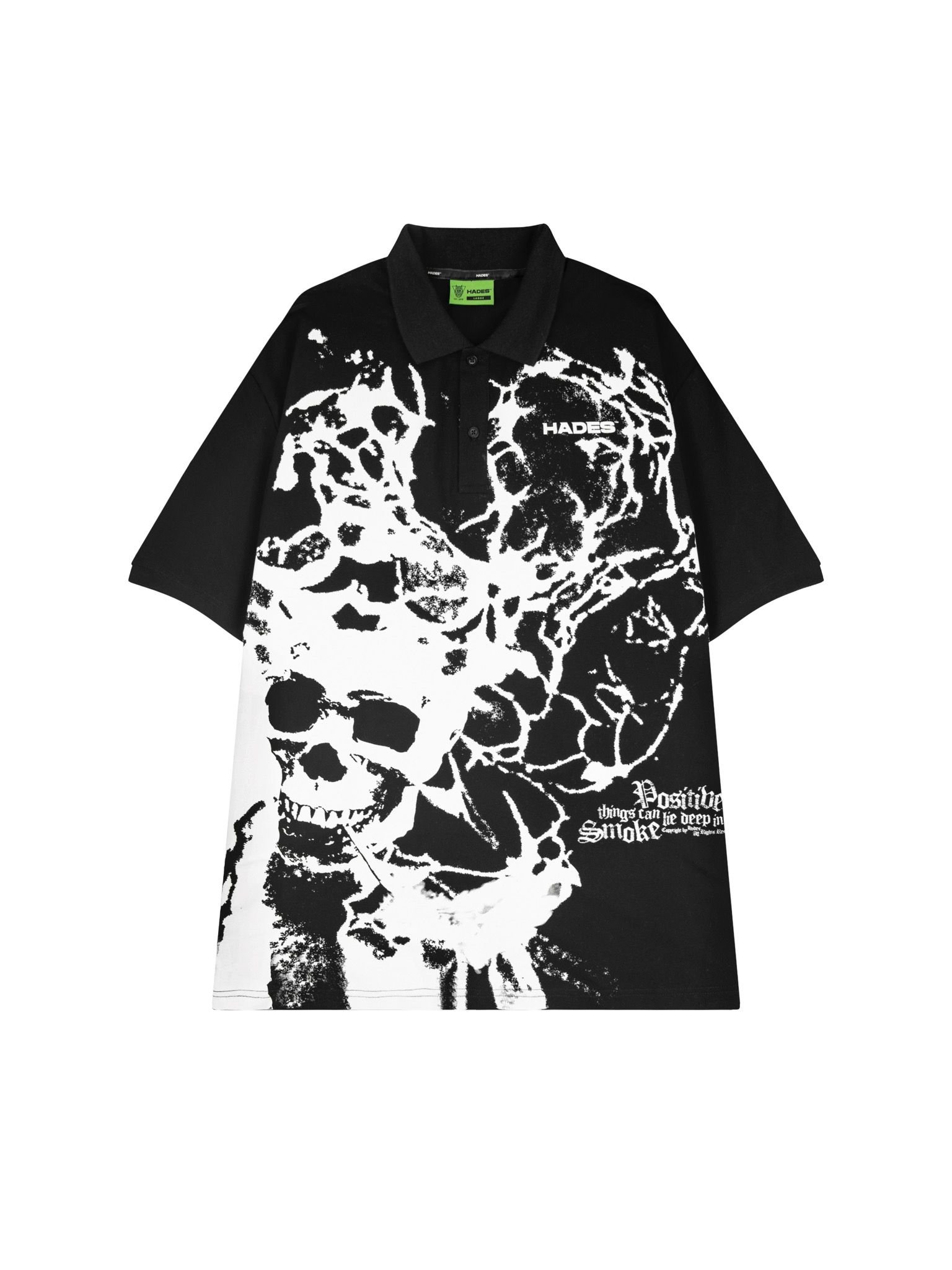  SKULL SMOKING POLO 