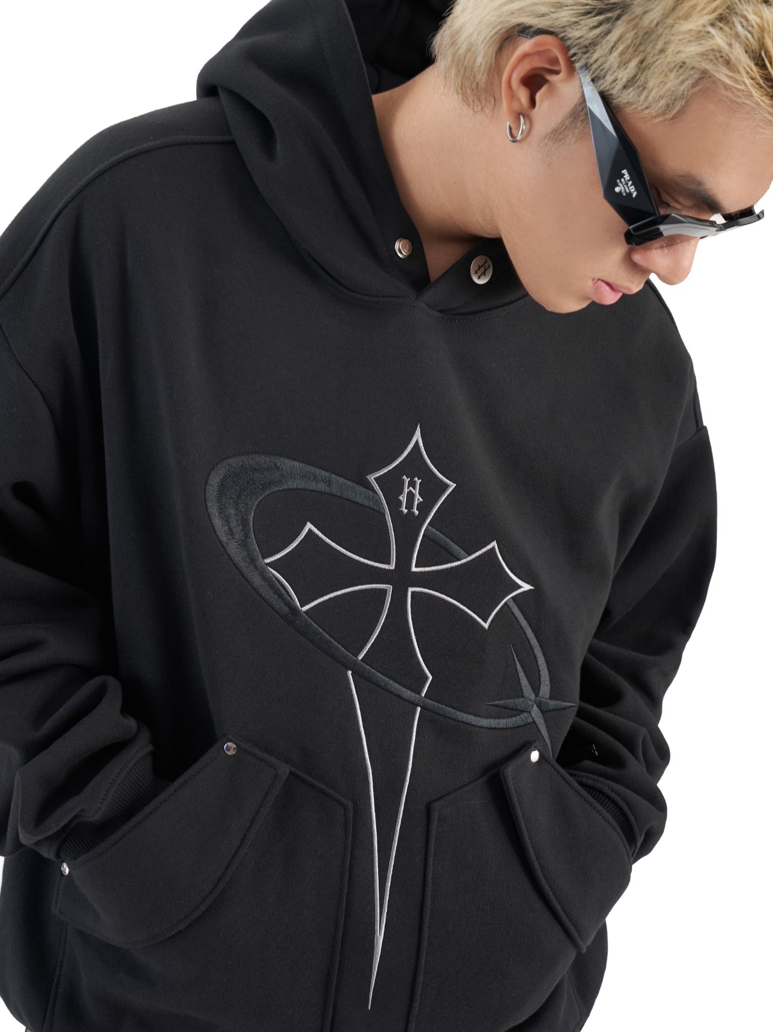  HEBREW BOXY HOODIE 