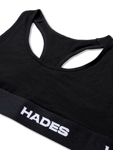  HADES Y-BACK SPORTS BRA - BLACK 