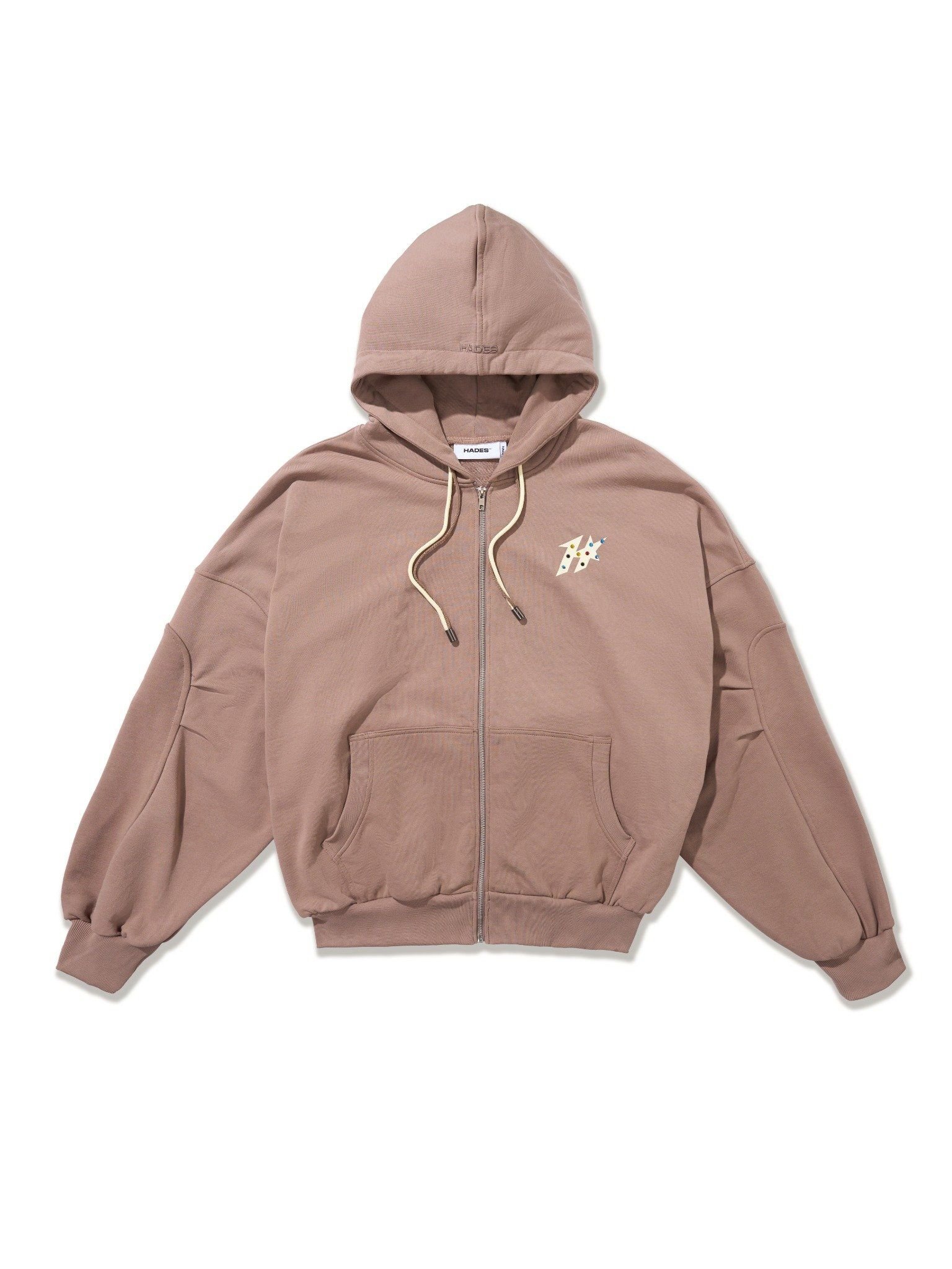  HADES LUXE WASH ZIP HOODIE 