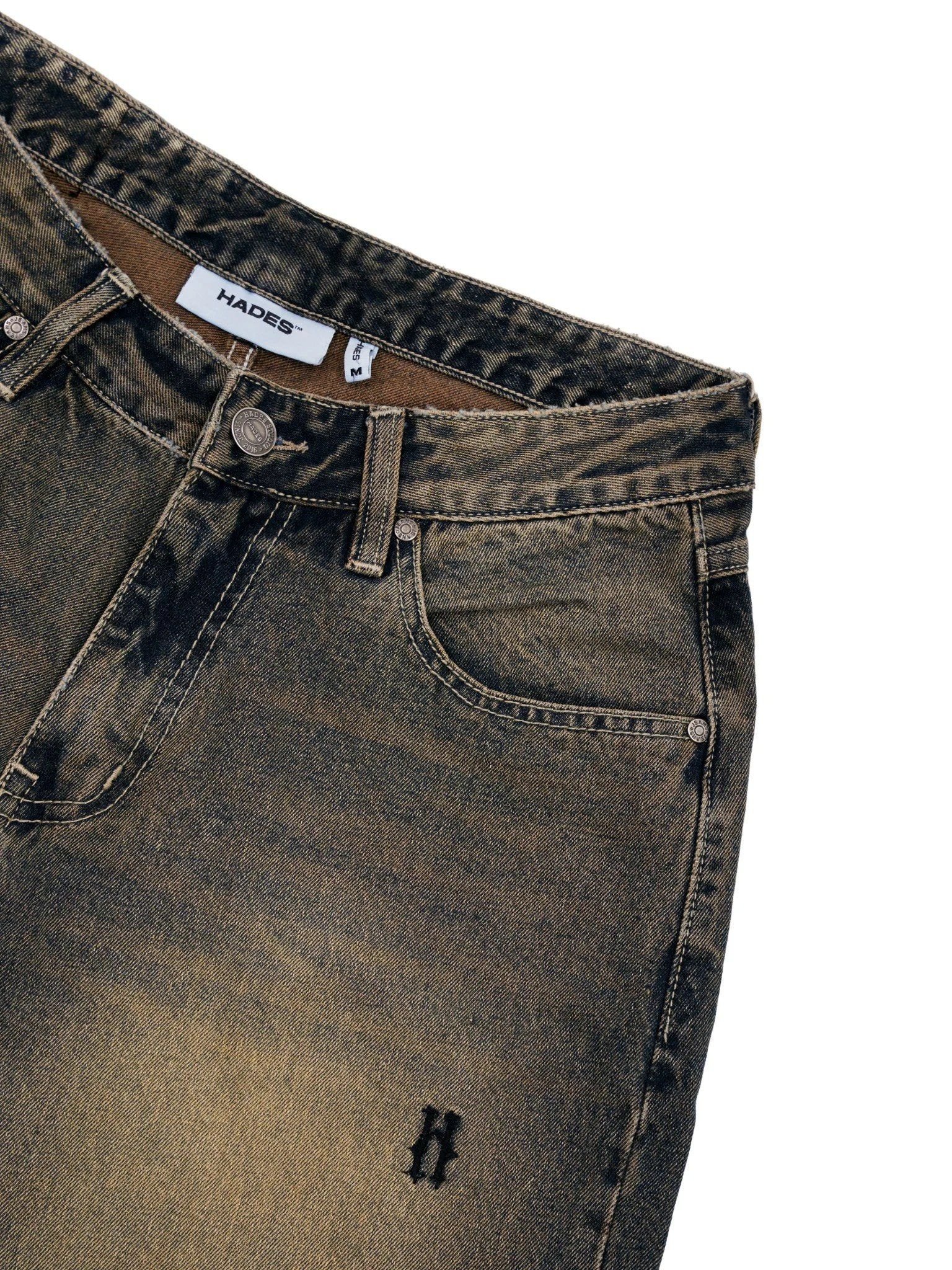  ARTHON WASHED LOOSE JEANS 