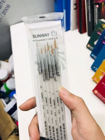  Combo  6 cọ tỉa cao cấp Al68 