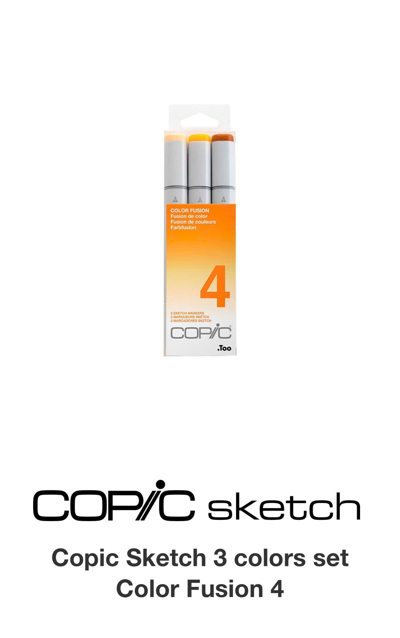 Bộ 3 cây sketch fusion 4