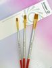 Cọ bộ SUNWAY 3 cây  đầu bằng lông nhân tạo cao cấp AL43