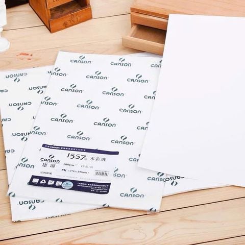  Giấy canson 1557 300g (tờ lẻ) 