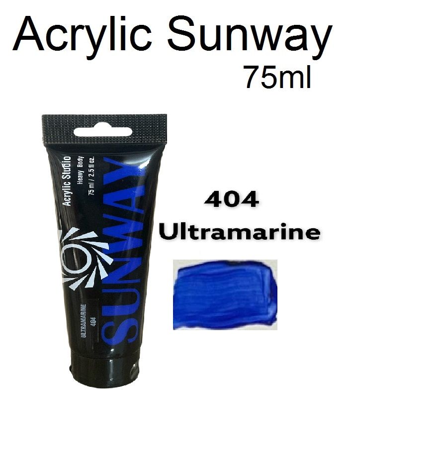  Màu Acrylic Sunway - Tuýp lẻ Màu Tùy Chọn- 75ml 