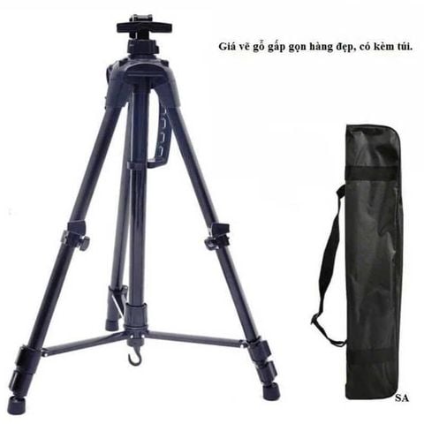  Giá vẽ sắt dòng cao cấp có tay quay và la bàn 