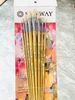 Cọ bộ SUNWAY lông lợn cao cấp S60-đầu tròn 11 cây-đầu vuông 11 cây-đầu oval 8 cây