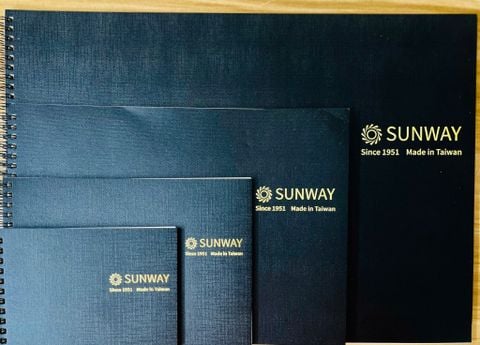  Sổ SUNWAY chuyên vẽ chì,gáy lò xo 