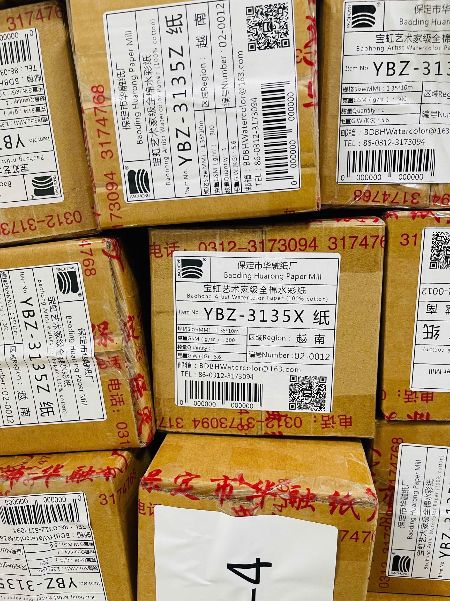Cuộn BAOHONG dòng họa sĩ cao cấp 300g 1m35