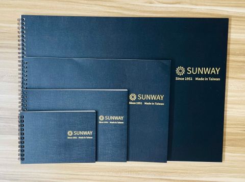  Sổ SUNWAY chuyên vẽ chì,gáy lò xo 