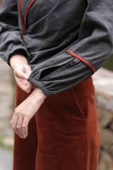 Áo kiểu xoắn eo lệch