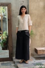 Áo SUNY đan dây cổ