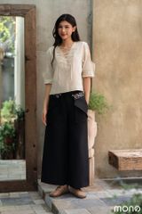 Áo SUNY đan dây cổ