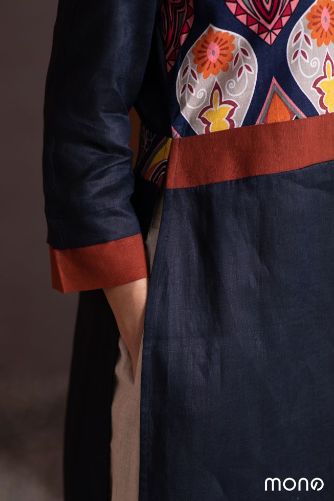 ÁO DÀI TA-Y NAVY