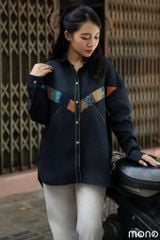 ASM dài tay can ngực - Navy