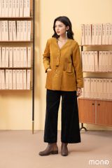 Áo khoác nhung nẹp Sole