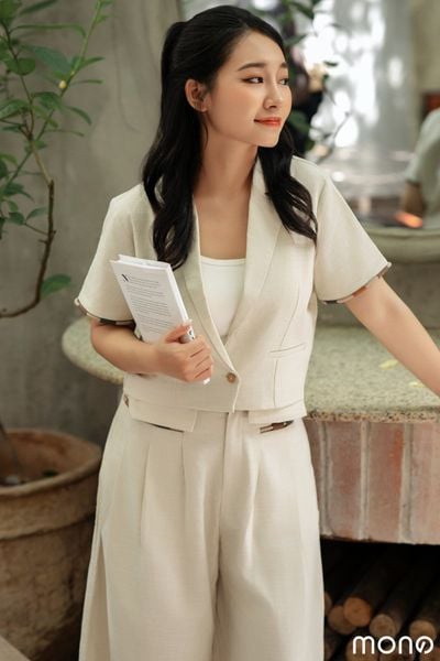 Set vest tay ngắn