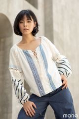 Áo linen BOKA - Trắng