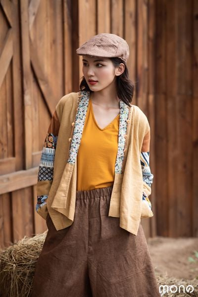 Áo kimono DATO - Vàng
