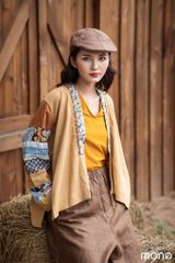 Áo kimono DATO - Vàng