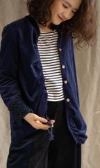 ÁO KHOÁC NHÚN NẸP - NAVY