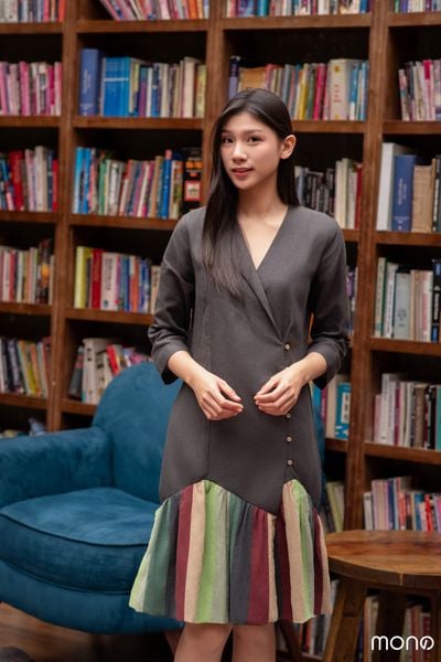 Váy cổ ve lệch GUPY