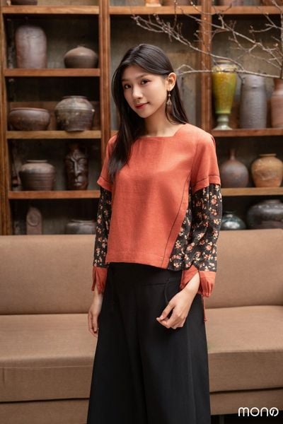 Áo kiểu FLORAL