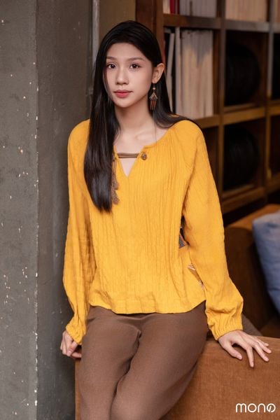 Áo kiểu BOHO can sườn