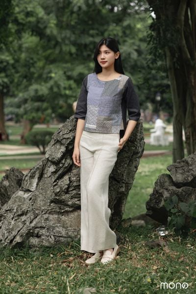 Quần dài ly giữa