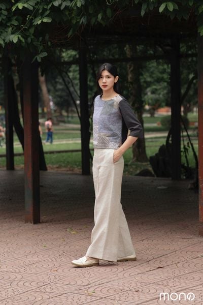 Quần dài ly giữa