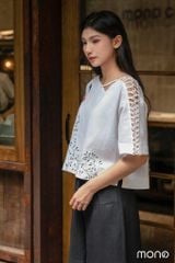 Áo vẽ cổ lệch TESA