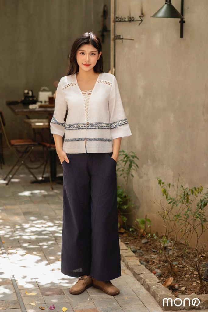Áo kiểu BOHO Tesa
