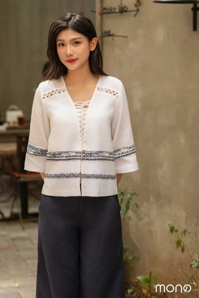 Áo kiểu BOHO Tesa