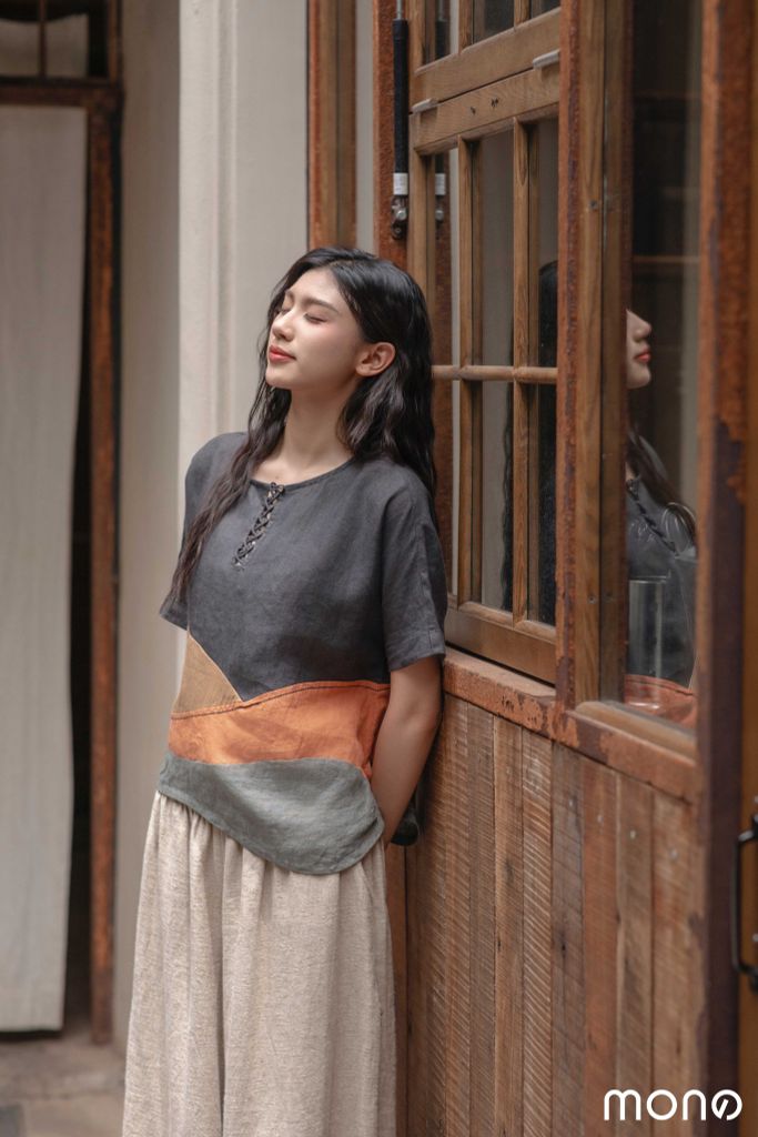 ÁO NỮ SOBI - NAVY