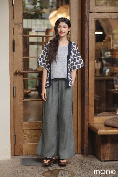 ÁO KIMONO SEGA - NAVY