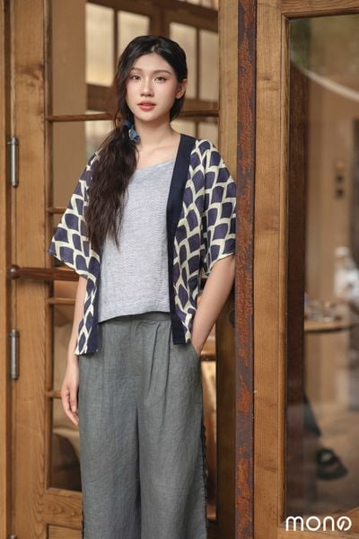 ÁO KIMONO SEGA - NAVY