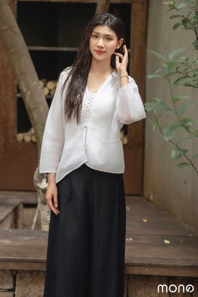 ÁO NỮ TESA - TRẮNG