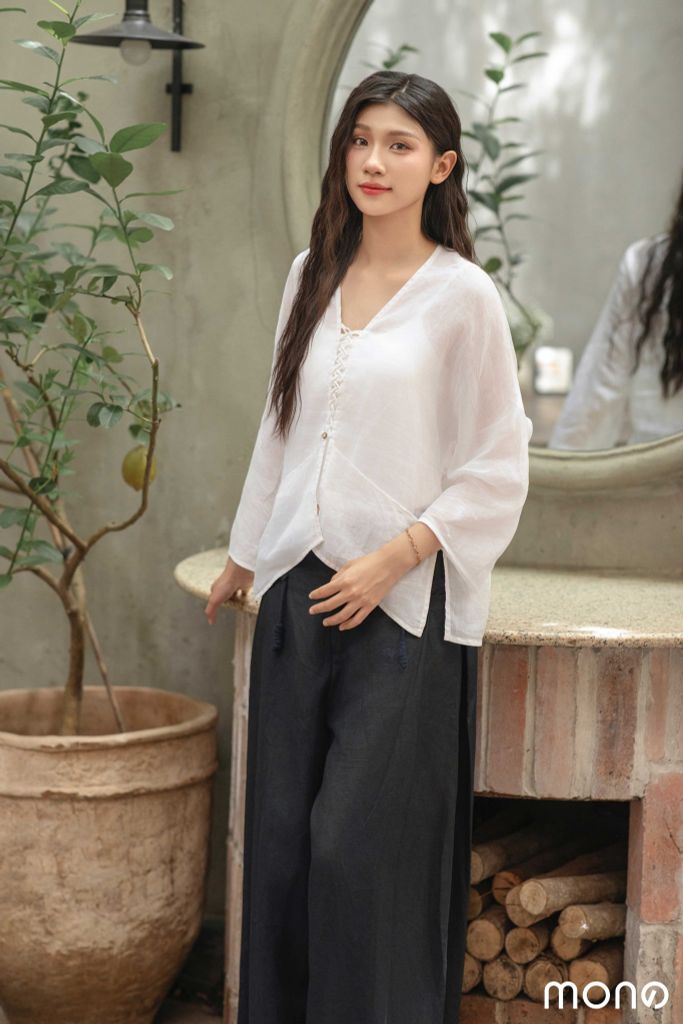 ÁO NỮ TESA - TRẮNG