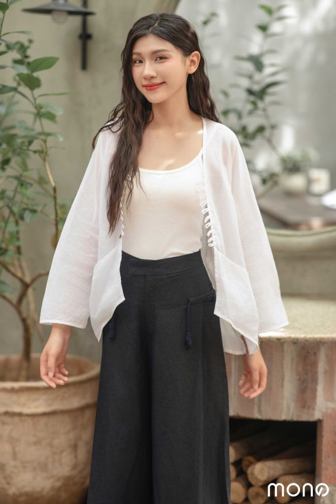 ÁO NỮ TESA - TRẮNG