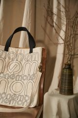 Túi vải thêu Monogramm