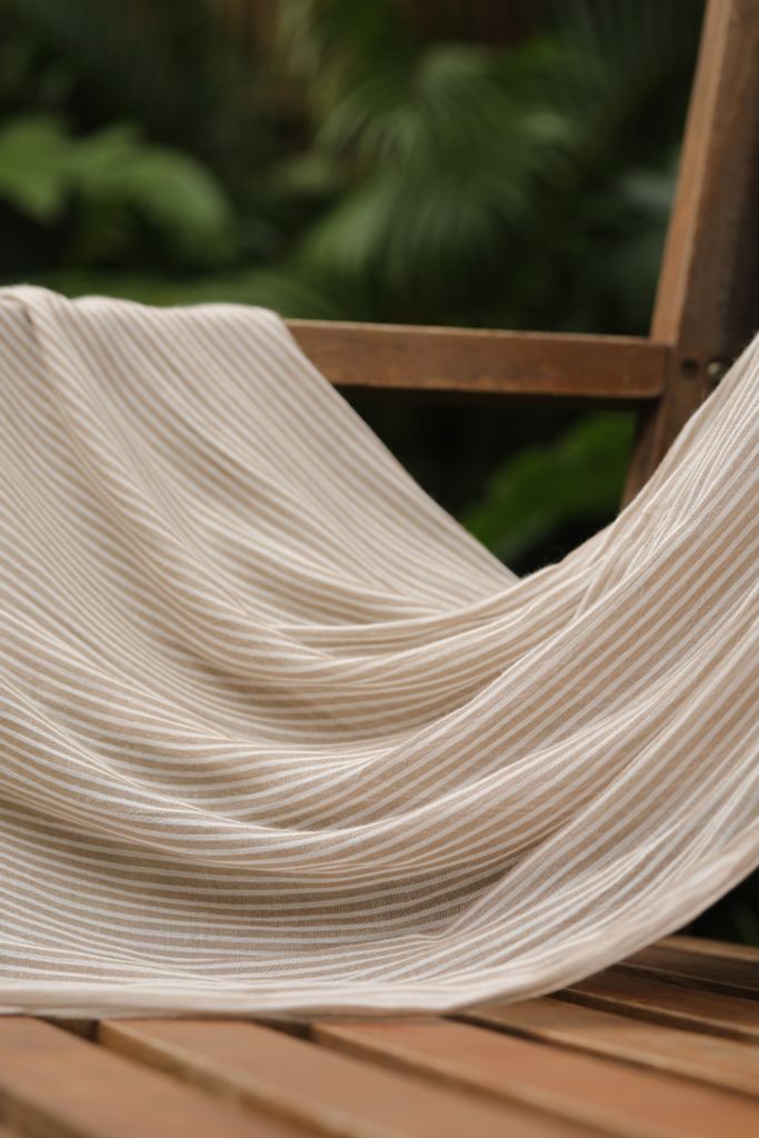 Khăn Linen - Kẻ be