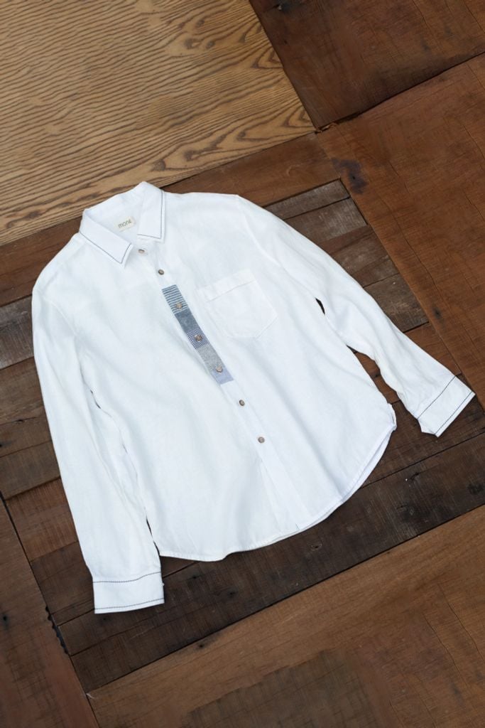 ASM nam can nẹp - Trắng